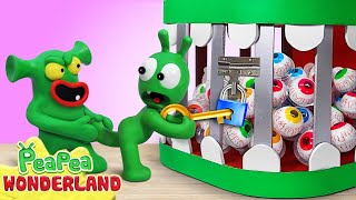 Pea Pea Protects His Candy  Kids Cartoon  Pea Pea Wonderland [upl. by Eatnoid]