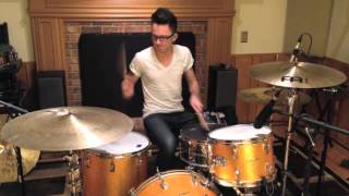 When You Were YoungThe Killers Drum Cover Sheppard Martin [upl. by Amil435]