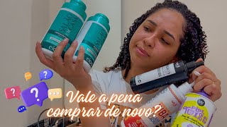 PRODUTOS QUE USEI ATÉ O FINAL  VALE A PENA COMPRAR DE NOVO 🤔🤫 [upl. by Haldan]