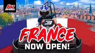 K1 Speed NOW OPEN in Lyon France [upl. by Nilrev52]