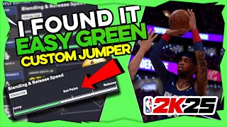 NBA 2K25  FIX YOUR JUMPSHOT BEST SHOT FOR 610 and UP EASY GREEN RELEASE VISUAL CUE EXPLAINED [upl. by Yahiya]