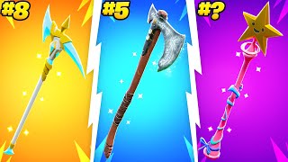 10 SWEATIEST OneHanded Pickaxes In Fortnite [upl. by February]