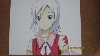 Fairy Tail Drawing and Coloring Lisanna [upl. by Danya]