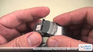 BULOVA Precisionist Titanium WB31014V  98B133 [upl. by Ymmor624]