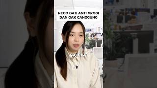 Nego Gaji Antri Grogi dan Gak Canggungkaryawan interviewtips gaji [upl. by Lecia]