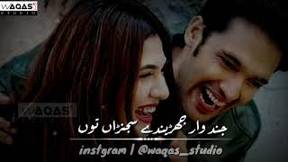 Asan lok sir phire aan  saraiki whatsapp status [upl. by Idyak915]