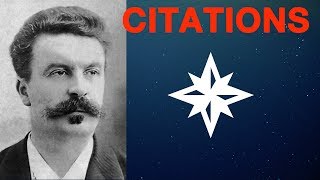 MAUPASSANT RIVAROL citations [upl. by Anaitsirk]