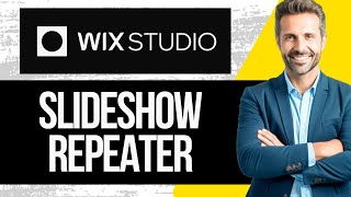 Wix Studio Slideshow Repeater Tutorial [upl. by Saixela]