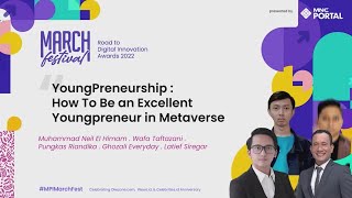 YoungPreneurship How To Be an Excellent Youngpreneur in Metaverse [upl. by Haisoj532]