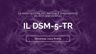 DSM5TR quali novità [upl. by Notac]