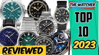 Top 10 Best Reviewed Watches 2023  The Watcher [upl. by Gherardi]