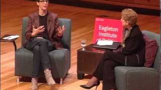 Rachel Maddow conversation with Ruth B Mandel Eagleton Institute [upl. by Ayaros589]