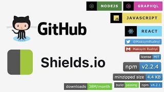 Enhance Your GitHub README with Badges A Shieldsio Tutorial [upl. by Adrea]