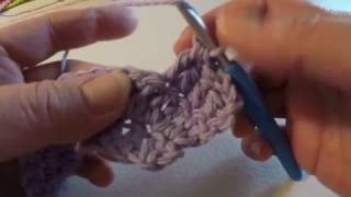 Crochet Increase and Decrease Double Stitch Beginner Crochet [upl. by Foss]