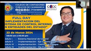 Curso Virtual Implementación del Sistema de Control Interno en Entidades del Estado  Parte 1 [upl. by Nalniuq]