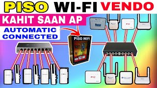 PISO WIFI VENDO SOBRANG BILIS UNLIMITED AP ANTENNA WITH AUTOMATIC CONNECTED SA LAHAT NG AP ANTENNA [upl. by Sclar]