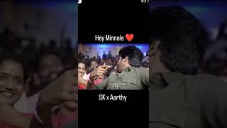 Hey Minnale ❤️  Sivakarthikeyan 💞 Aarthy  please like and subscribe to my channel [upl. by Agnella954]