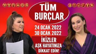 TÜM BURÇLAR 24 Ocak 2022  30 Ocak 2022 Nuray Sayarıdan haftalık burç yorumları [upl. by Lacombe225]