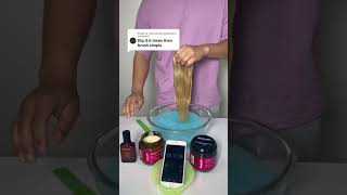 Ecolchi Hair Conditioner Test Before amp After Immersions haircare hairmask hairstyles haircolor [upl. by Ymas667]