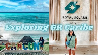 Cancun Vlog  Exploring GR Caribe All Inclusive Resort [upl. by Eeuqram]