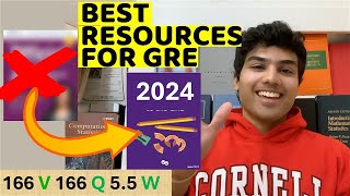 BEST STUDY MATERIALS FOR THE NEW GRE 2024 UPDATE [upl. by Lareine767]