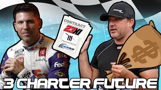 3 CHARTER LIMIT negotiations for NASCAR teams  For SILLY SEASON what could this do [upl. by Lyda]