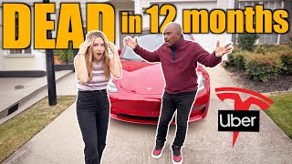 What Went Wrong Uber Drivers 120000 mile Tesla Experiment [upl. by Nois]