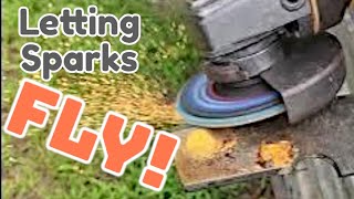 HOW TO Sharpening Mower Blades [upl. by Assennej]