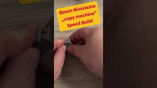 Qman Ministeine „copy machine“ Speed Build brick qman copy maschine [upl. by Adnirak397]