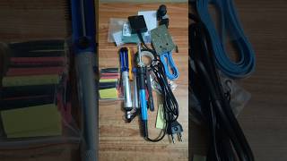 Unboxing of Soldering kit🤯 businesstechshorts smallbusiness automobilesmartrepair unboxing [upl. by Tybald]