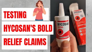 Testing Hycosans Bold Relief Claims [upl. by Yrek]