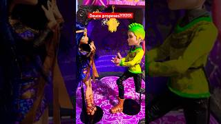 Most Dramatic Couple Ever doll monsterhigh barbie skit drama monsterhighcollection [upl. by Timus]