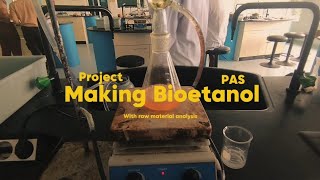 Making Bioethanol and Raw Material Analysis [upl. by Atinaujnas]