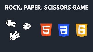 Building a Rock Paper Scissors Game from Scratch in JavaScript [upl. by Kcirderfla847]