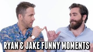 Ryan Reynolds and Jake Gyllenhaal Funny Moments [upl. by Ecyla]