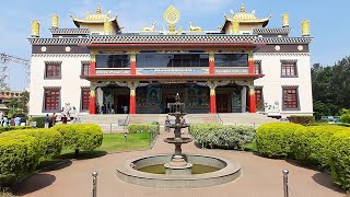 Namdroling Monastery Coorg  Golden Temple Kushalnagar Kodagu  Tibetan Monastery Coorg  Bylakuppe [upl. by Diskin58]