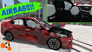 Airbags Mod  BeamNGdrive [upl. by Rramel]