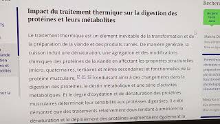 Impact des différentes viandes et de leur cuisson sur lanabolisme et la santé part 2 [upl. by Adamson]