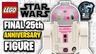 LEGO Star Wars FINAL 25 Year Anniversary Minifigure  R2KT [upl. by Kcirdes]