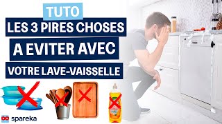 Les 3 pires choses à éviter avec votre lavevaisselle [upl. by Riebling]