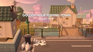 STUNNING Fishing Town Island Tour  Animal Crossing New Horizons [upl. by Llehcam]