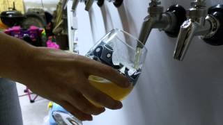 Pouring Gose out of new Perlick 630SS [upl. by Behlau]