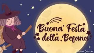 Auguri Buona Epifania  Befana  6 Gennaio [upl. by Berkshire]