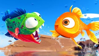 PIRANHA FINDS HIS FRIEND GOLDFISH  I Am Fish Part 16  Pungence [upl. by Bancroft]