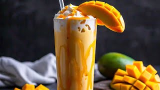 Mango Milkshake Recipe Creamy amp Delicious Summer DrinkMango Milkshake By FaizanoumanMango recipes [upl. by Ceil]