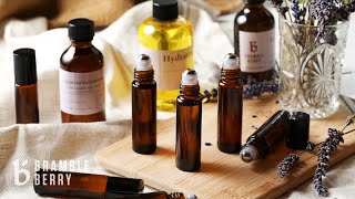 How to Blend Essential Oils  Make Aromatherapy Body Oil  Tips from an Expert  Bramble Berry [upl. by Yxor]