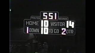 1987 Mifflinburg Wildcats V Bald Eagle Nittany Ben Panthers PIAA High School Football [upl. by Lorou]