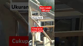 Bajet rumah ukuran 10x11 [upl. by Oiralih]