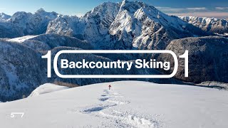 How to Take Your First Ski Turns in the Backcountry [upl. by Assilam]