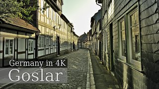 【4K】 Goslar  A Walk Around the Medieval Old Town and UNESCO World Heritage Site [upl. by Brookhouse]